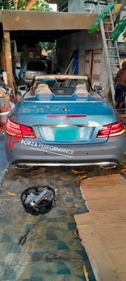 CONVERSION BODY KIT for MERCEDES-BENZ E-CLASS COUPE W207 2009 - 2016 to W207 FACELIFT  Set includes:  Front Bumper with Grille LED Headlights Rear Bumper LED Tail Lights