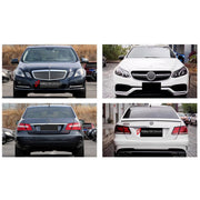 CONVERSION BODY KIT for MERCEDES-BENZ E-CLASS W212 2009 - 2013 UPGRADE to E-CLASS AMG W212 FACELIFT E63 2013 - 2016 FORZA PERFORMANCE custom fit E63 AMG Style

Set includes:
Front Lip
Front Bumper Assembly
Front Grille
Headlights
Hood Bonnet
Front Fenders
Side Skirts
Tail Lights
Rear Bumper Assembly
Rear Diffuser

Material: Plastic

NOTE: Professional installation is required.