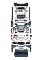 CONVERSION BODY KIT for MERCEDES-BENZ E-CLASS W212 2009 - 2016 upgrade to E53 W214 2023+

Set includes:

Front Bumper Assembly
Front Grille
Headlights
Hood / Bonnet
Front Fenders
Side Mirrors
Side Skirts
Rear Bumper
Tail Lights
Trunk
Rear Diffuser
Exhaust Tips

Material: Plastic, Aluminium

NOTE: Professional installation is required.