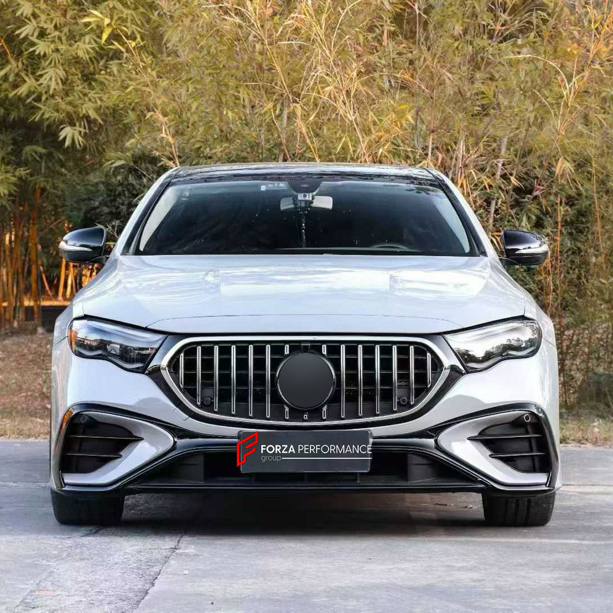 CONVERSION BODY KIT for MERCEDES-BENZ E CLASS W213 2016 - 2020 UPGRADE to W214 E53 2023+

Set includes:
Front Lip
Front Bumper Assembly
Front Grille
Headlights
Fog Lights Covers
License Plate
Hood Bonnet
Front Fenders
Trunk Lid
Tail Lights
Rear Bumper Assembly
Rear Diffuser
Exhaust Tips

Material: Plastic

NOTE: Professional installation is required.