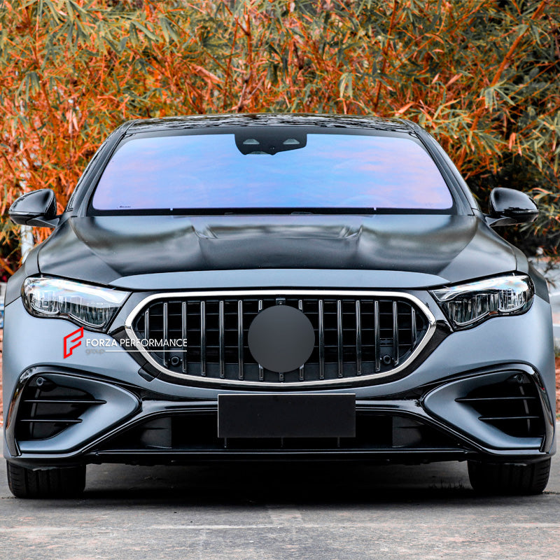 CONVERSION BODY KIT for MERCEDES BENZ E CLASS W213 2017 - 2020 to E53 w214 2023+



Set includes:

Front Bumper Assembly
Grille
Headlights
Front Fenders
Rear Trunk
Tail Lights
Rear Bumper
Rear Diffuser
Exhaust Tips

Material: Plastic

NOTE: Professional installation is required