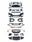 CONVERSION BODY KIT for MERCEDES BENZ E CLASS W214 E350 E450 2023+ UPGRADE to AMG W214 E53 2024+

Set includes:

Front Bumper
Side Skirts
Rear Bumper
Rear Diffuser
Exhaust Tips

Material: Plastic

NOTE: Professional installation is required.