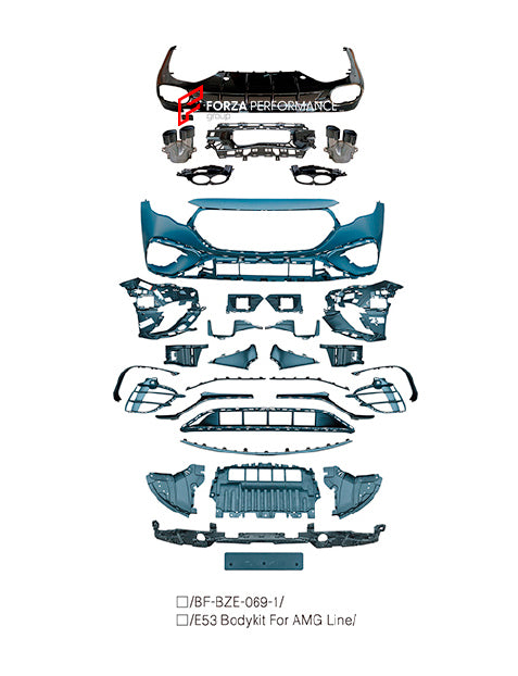 CONVERSION BODY KIT for MERCEDES BENZ E CLASS W214 E350 E450 AMG LINE 2023+ UPGRADE to AMG W214 E53 2024+

Set includes:

Front Bumper

Rear Diffuser
Exhaust Tips

Material: Plastic

NOTE: Professional installation is required.



Payment ►
Visa

Mastercard

PayPal with a credit card (add 4.4% at checkout)
Payoneer
Cryptocurrency
Shipment ►
By express DHL/UPS/TNT/FedEx
To the local international airport
Special line by air
Special line by the sea
To Europe and the UK by train

Please let us know which shipp