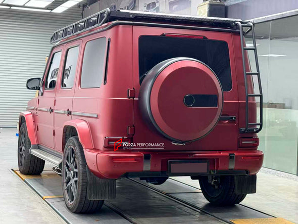 CONVERSION BODY KIT for MERCEDES-BENZ G-CLASS G63 W463 1990 - 2018 to W465 2025

Set includes:

Front Bumper
Front Grille
Hood
Headlights
Headlight Covers
Front Fenders
Fender Flares
Side Mirrors
Side Trims
Rear Bumper
Tail Lights

Material: Plastic

NOTE: Professional installation is required.

Contact us for pricing

Payment ►
Visa
Mastercard
PayPal with a credit card (add 4.4% at checkout)
Payoneer
Cryptocurrency
Shipment ►
By express DHL/UPS/TNT/FedEx
To the local international airport
Special line by a