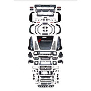 CONVERSION UPGRADE FACELIFT OLD TO NEW BODY KIT for Mercedes-Benz G-Class W463 2008 - 2018 to G-Class W465 G63 2025+
Set includes:

Front Bumper Assembly
Front Grille
Front Headlights
License Plate
Hood Bonnet
Front Fenders
Rear Fenders
Tail Lights
Rear Bumper Assembly
Rear Diffuser
Material: Plastic

NOTE: Professional installation is required.