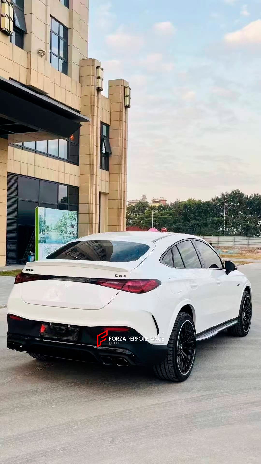 CONVERSION BODY KIT for MERCEDES BENZ GLC COUPE C254 2024+ UPGRADE to AMG C254 GLC63 2024+

Set includes:

Front Bumper Assembly
Front Grille
Rear Spoiler
Rear Bumper Assembly
Rear Diffuser
Exhaust Tips

Material: Plastic

Note: Professional installation is required.

* Each part of this kit can be sent separately. Please contact us if you need a specific part.

Why “Contact Us for Pricing”?

We don’t display fixed prices because our goal is to offer you the most competitive deal possible. Product costs oft