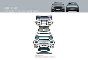 CONVERSION BODY KIT for MERCEDES BENZ GLC COUPE CLASS C254 UPGRADE to AMG C254 GLC63 2023+



Set includes:

Front Bumper
Front Grille
Rear Bumper
Rear Diffuser
Exhaust Tips

Material: Plastic

Note: Professional installation is required.

* Each part of this kit can be sent separately. Please contact us if you need a specific part.



Payment ►
Visa
Mastercard
PayPal with a credit card (add 4.4% at checkout)
Payoneer
Cryptocurrency
Shipment ►
By express DHL/UPS/TNT/FedEx
To the local international airport