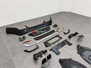 CONVERSION BODY KIT for MERCEDES BENZ GLC CLASS COUPE C254 AMG LINE UPGRADE to AMG C254 GLC63 2023+



Set includes:

Front Bumper
Front Grille
Rear Bumper
Rear Diffuser
Exhaust Tips

Material: Plastic

Note: Professional installation is required.

* Each part of this kit can be sent separately. Please contact us if you need a specific part.



Payment ►
Visa
Mastercard
PayPal with a credit card (add 4.4% at checkout)
Payoneer
Cryptocurrency
Shipment ►
By express DHL/UPS/TNT/FedEx
To the local international