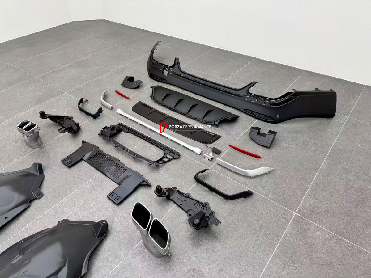 CONVERSION BODY KIT for MERCEDES BENZ GLC CLASS COUPE C254 AMG LINE UPGRADE to AMG C254 GLC63 2023+



Set includes:

Front Bumper
Front Grille
Rear Bumper
Rear Diffuser
Exhaust Tips

Material: Plastic

Note: Professional installation is required.

* Each part of this kit can be sent separately. Please contact us if you need a specific part.



Payment ►
Visa
Mastercard
PayPal with a credit card (add 4.4% at checkout)
Payoneer
Cryptocurrency
Shipment ►
By express DHL/UPS/TNT/FedEx
To the local international