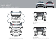 CONVERSION BODY KIT FOR MERCEDES BENZ GLC X254 2023+  UPGRADE TO AMG LINE