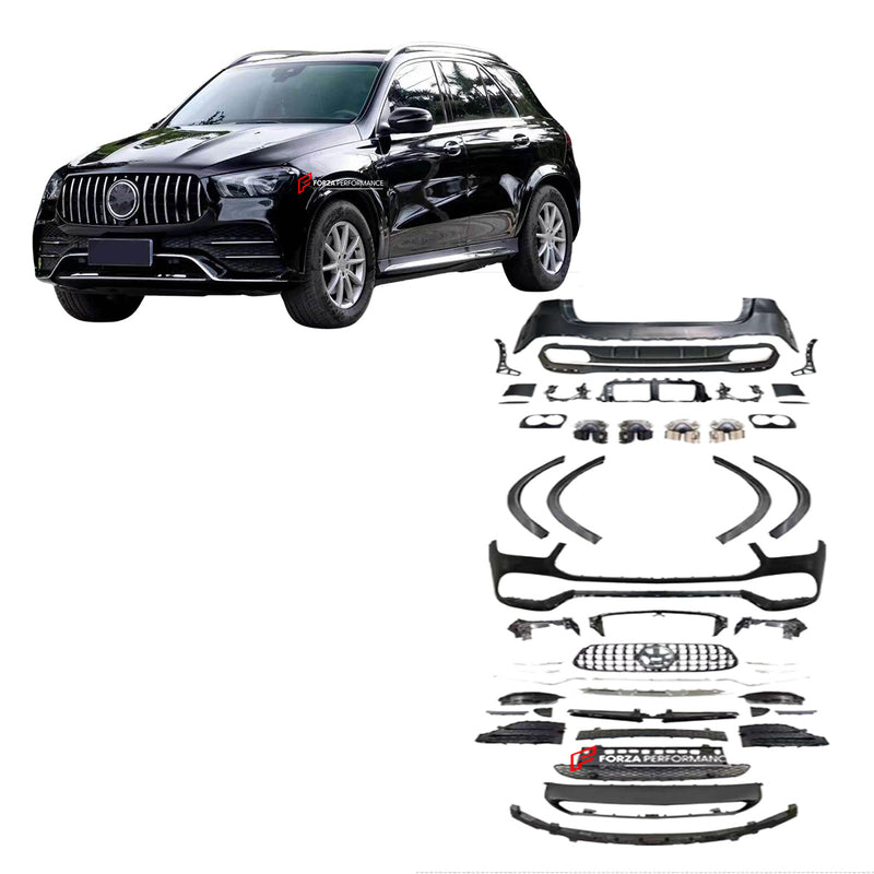 CONVERSION BODY KIT for MERCEDES-BENZ GLE 2020-2023 UPGRADE to GLE 53 AMG FACELIFT