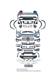 CONVERSION BODY KIT for MERCEDES BENZ GLE W167 FACELIFT 2023+ UPGRADE to AMG GLE53 W167 FACELIFT 2023+

Set includes:

Front Bumper
Front Grille
Fender Flares
Rear Bumper
Rear Diffuser
Exhaust Tips

Material: Plastic

NOTE: Professional installation is required

Each part of this kit can be sent separately. Please contact us if you need a specific part.

Payment ►
Visa
Mastercard
PayPal with a credit card (add 4.4% at checkout)
Payoneer
Cryptocurrency
Shipment ►
By express DHL/UPS/TNT/FedEx
To the local int
