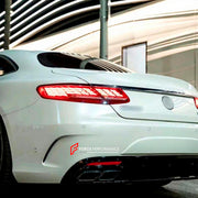 CONVERSION BODY KIT for MERCEDES-BENZ S-CLASS W217 2014 - 2020 to S63 AMG  Set includes:  Front Bumper with Grille Rear Diffuser Tail Lights