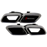 CONVERSION BODY KIT for MERCEDES-BENZ S-CLASS W217 2014 - 2020 to S63 AMG  Set includes:  Front Bumper with Grille Rear Diffuser Tail Lights