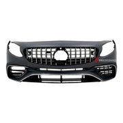 CONVERSION BODY KIT for MERCEDES-BENZ S-CLASS W217 2014 - 2020 to S63 AMG  Set includes:  Front Bumper with Grille Rear Diffuser Tail Lights