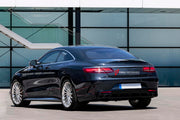 CONVERSION BODY KIT for MERCEDES-BENZ S-CLASS W217 2014 - 2020 to S63 AMG  Set includes:  Front Bumper with Grille Rear Diffuser Tail Lights