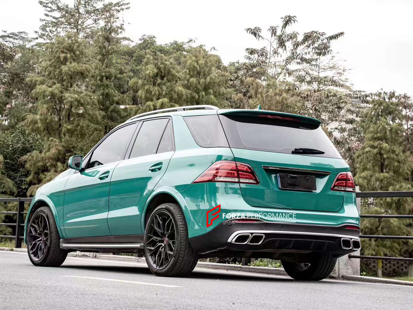 W166 CONVERSION BODY KIT for MERCEDES-BENZ ML W166 2012 - 2015 to GLE63 W16 ...