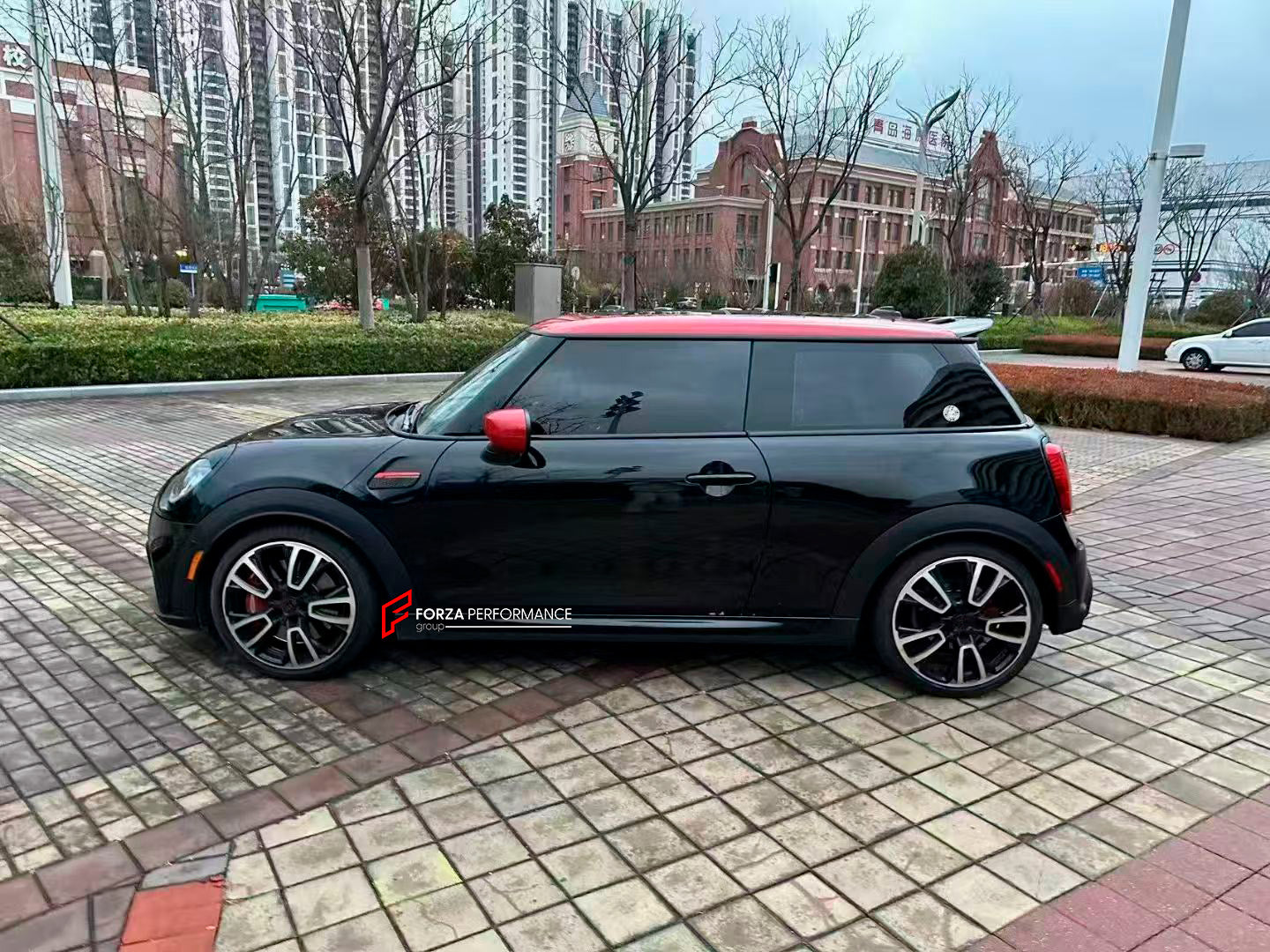 CONVERSION BODY KIT for MINI COOPER HATCH F55 F56 F57 2014 - 2020 UPGRADE to F55 F56 F57 FACELIFT 2021 - 2024

Set includes:

Front Bumper Assembly
Fender Flares
Rear Bumper Assembly
Rear Diffuser
Tail Pipe

Material: Plastic

NOTE: Professional installation is required

Why “Contact Us for Pricing”?

We don’t display fixed prices because our goal is to offer you the most competitive deal possible. Product costs often decrease over time, and by requesting a quote, you’ll receive our most up-to-date price on