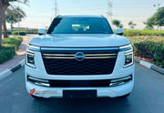CONVERSION BODY KIT for NISSAN PATROL VII Y63 2025+ BASE XE SE to PLATINUM LOW to HIGH

Set includes:


Front Bumper
Front Grille Mesh
Wheel Arch Liners
Fog Lights
Front Bumper Lower Trims
Number Plate Mount

Material: Plastic

NOTE: Professional installation is required