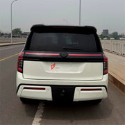 CONVERSION UPGRADE FACELIFT OLD TO NEW BODY KIT for Nissan Patrol Y62 2014 - 2020 to Y63 2024+
Set includes:

Front Lip
Front Bumper Assembly
Front Grille
Hood Bonnet
Front Fenders
Front Fender Vents
Side Mirror Covers
Side Skirts
Rear Fenders
Roof Spoiler
Rear Bumper
Rear Diffuser
Material: Plastic and Aluminum

NOTE: Professional installation is required.