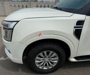 CONVERSION UPGRADE FACELIFT OLD TO NEW BODY KIT for Nissan Patrol Y62 2014 - 2020 to Y63 2024+
Set includes:

Front Lip
Front Bumper Assembly
Front Grille
Hood Bonnet
Front Fenders
Front Fender Vents
Side Mirror Covers
Side Skirts
Rear Fenders
Roof Spoiler
Rear Bumper
Rear Diffuser
Material: Plastic and Aluminum

NOTE: Professional installation is required.