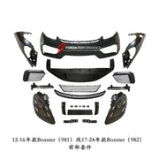 CONVERSION UPGRADE FACELIFT OLD TO NEW BODY KIT FOR PORSCHE 718 981 2012-2016 CAYMAN BOXTER UPGRADE TO 982 2017-2024