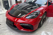 CONVERSION BODY KIT for PORSCHE 718 982 BOXSTER CAYMAN UPGRADE to GT4 2016+

Set includes:

Front Bumper
Front Lip
Front Fenders
Front Vent Covers
Side Mirrors
Rear Bumper
Rear Fenders
Rear Diffuser
Rear Spoiler
Exhaust System

Material: Carbon + Plastic

NOTE: Professional installation is required. Factory LED DRL must be reused

CONTACT US FOR PRICING

Payment ►
Visa
Mastercard
PayPal with a credit card (add 4.4% at checkout)
Payoneer
Cryptocurrency

Shipment ►
By express DHL/UPS/TNT/FedEx
To the local in