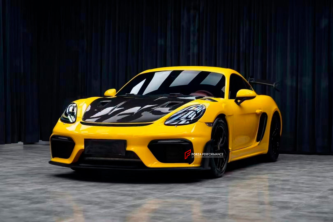 CONVERSION BODY KIT for PORSCHE 718 982 BOXSTER CAYMAN UPGRADE to GT4 RS SPYDER 2016+

Set includes:

Front Bumper Assembly
Rear Spoiler
Rear Diffuser
Exhaust System

Material: Plastic

NOTE: Professional installation is required

CONTACT US FOR PRICING

Payment ►
Visa

Mastercard

PayPal with a credit card (add 4.4% at checkout)
Payoneer
Cryptocurrency
Shipment ►
By express DHL/UPS/TNT/FedEx
To the local international airport
Special line by air
Special line by the sea
To Europe and the UK by train

Please