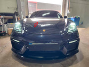 CONVERSION UPGRADE FACELIFT OLD TO NEW BODY KIT for Porsche 718 982 CAYMAN BOXSTER to Cayman GT4
Set includes:

Front Lip
Front Bumper Assembly
Material: Plastic

NOTE: Professional installation is required.