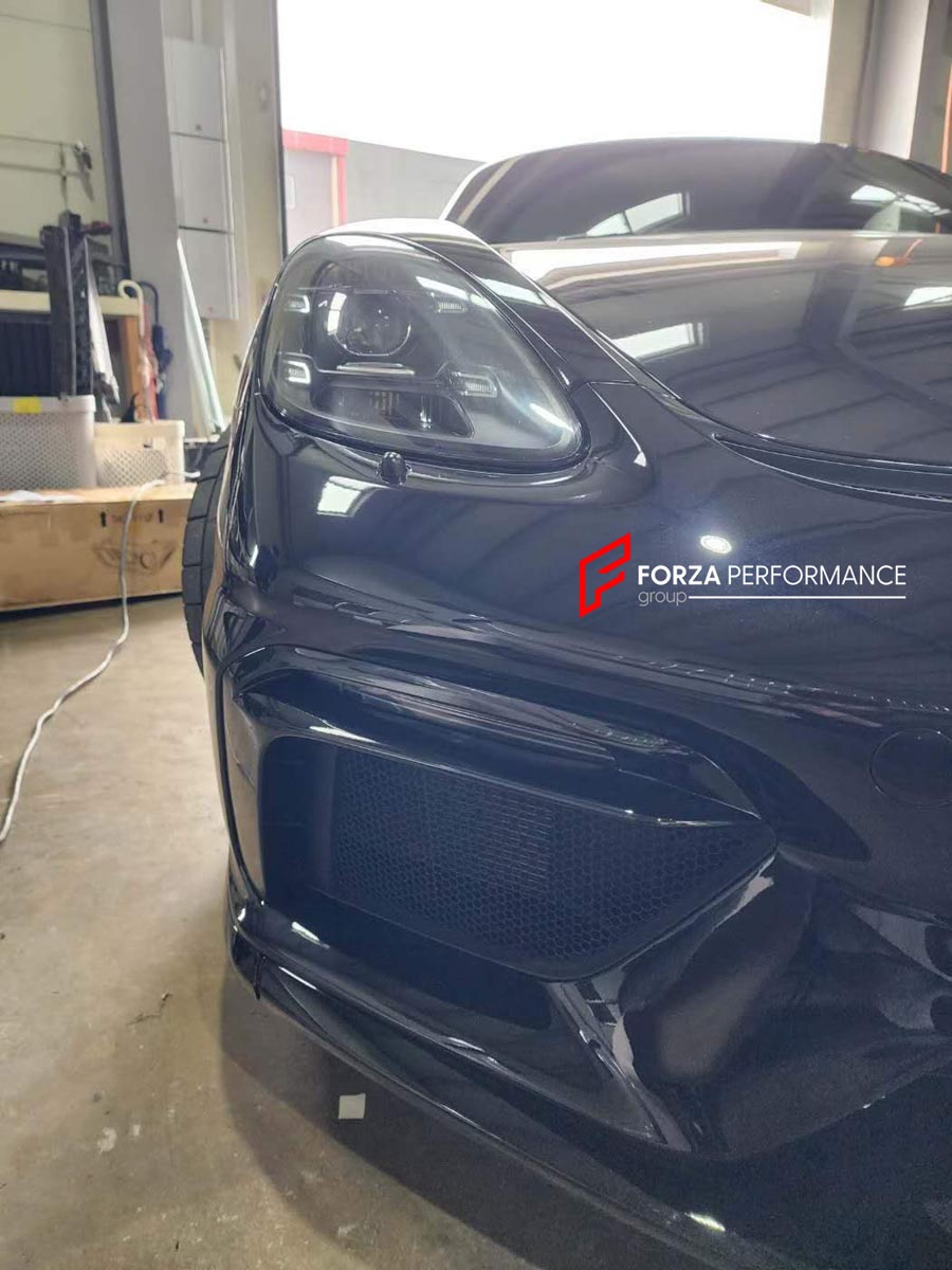 CONVERSION UPGRADE FACELIFT OLD TO NEW BODY KIT for Porsche 718 982 CAYMAN BOXSTER to Cayman GT4
Set includes:

Front Lip
Front Bumper Assembly
Material: Plastic

NOTE: Professional installation is required.
