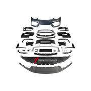 CONVERSION UPGRADE FACELIFT OLD TO NEW BODY KIT for Porsche 718 982 CAYMAN BOXSTER to Cayman GT4
Set includes:

Front Lip
Front Bumper Assembly
Material: Plastic

NOTE: Professional installation is required.
