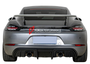 CONVERSION BODY KIT for PORSCHE 718 982 CAYMAN BOXSTER UPGRADE to GT4

Set includes:

Front Lip
Front Bumper Assembly
Rear Spoiler
Rear Diffuser
Exhaust Catback


Material: Carbon Fiber with Plastic

Note: Professional installation is required

CONTACT US FOR PRICING.

Why “Contact Us for Pricing”?

We don’t display fixed prices because our goal is to offer you the most competitive deal possible. Product costs often decrease over time, and by requesting a quote, you’ll receive our most up-to-date price on t