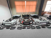 CONVERSION BODY KIT for PORSCHE 911 991.1 991.2 TURBO S 2011 - 2019 TO GT2RS

Set includes:

Front Bumper Assembly
Front Vent Cover
Hood Bonnet
Front Fenders
Side Skirts
Rear Fenders Vents
Rear Engine Cover
Rear Spoiler
Rear Bumper Assembly


Material: Plastic + Caron

NOTE: Professional installation is required