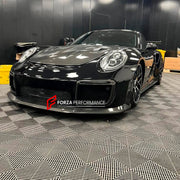 CONVERSION BODY KIT for PORSCHE 911 991.1 991.2 TURBO S 2011 - 2019 TO GT2RS

Set includes:

Front Bumper Assembly
Front Vent Cover
Hood Bonnet
Front Fenders
Side Skirts
Rear Fenders Vents
Rear Engine Cover
Rear Spoiler
Rear Bumper Assembly


Material: Plastic + Caron

NOTE: Professional installation is required