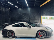 CONVERSION BODY KIT for PORSCHE 911 992.1 CARRERA 2019 - 2023 to 992.2 GT3

Set includes:
Front Bumper Assembly
Hood / Bonnet
Side Skirts
Rear Spoiler
Rear Bumper
Rear Diffuser
Muffler With Valves
Exhaust Tips

Material: Dry Carbon

NOTE: Professional installation is required