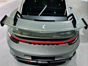 CONVERSION BODY KIT for PORSCHE 911 992.1 CARRERA 2019 - 2023 to 992.2 GT3

Set includes:
Front Bumper Assembly
Hood / Bonnet
Side Skirts
Rear Spoiler
Rear Bumper
Rear Diffuser
Muffler With Valves
Exhaust Tips

Material: Dry Carbon

NOTE: Professional installation is required