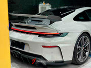 CONVERSION BODY KIT for PORSCHE 911 992.1 CARRERA 2019 - 2023 to 992.2 GT3

Set includes:
Front Bumper Assembly
Hood / Bonnet
Side Skirts
Rear Spoiler
Rear Bumper
Rear Diffuser
Muffler With Valves
Exhaust Tips

Material: Dry Carbon

NOTE: Professional installation is required