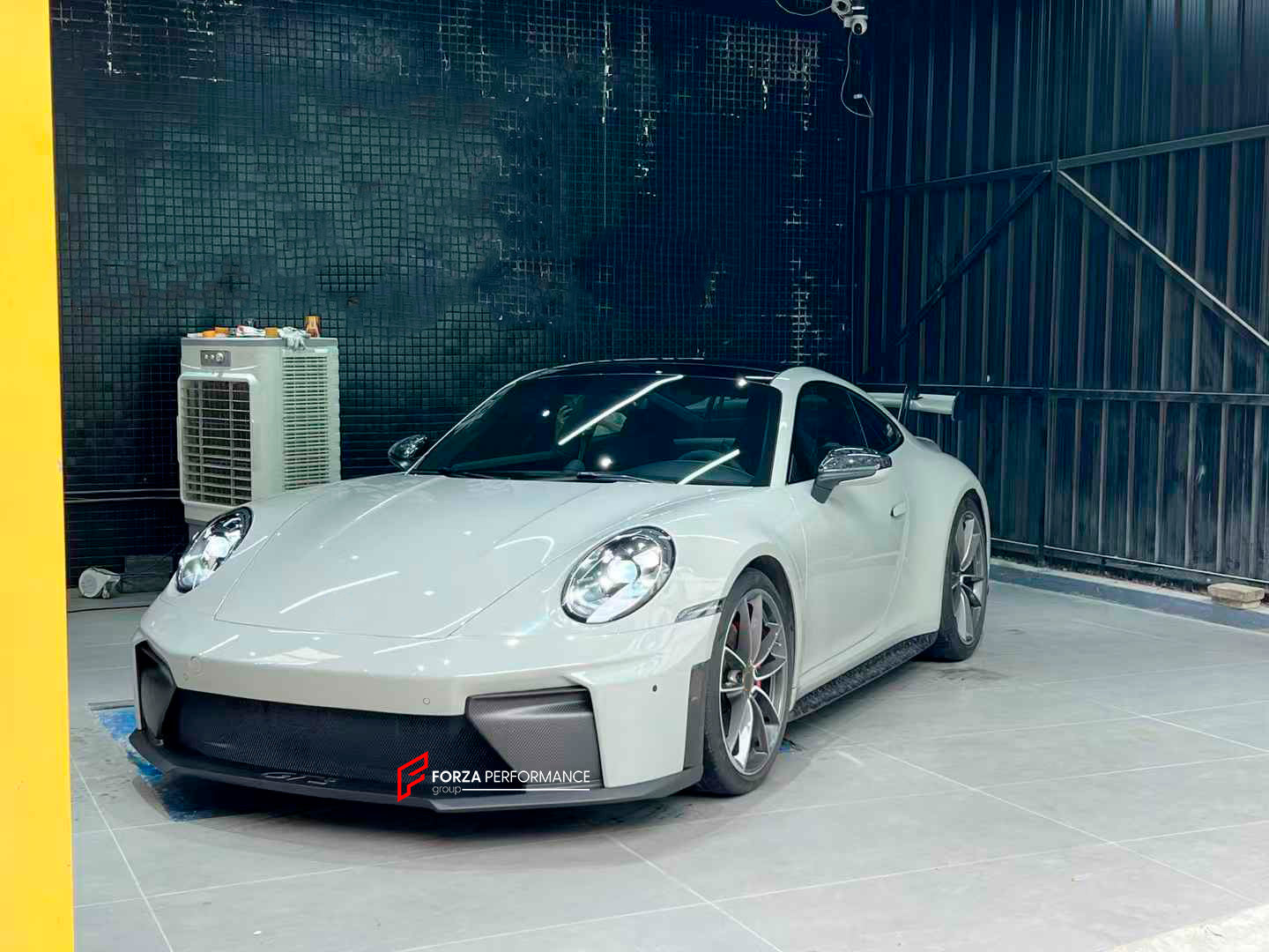 CONVERSION BODY KIT for PORSCHE 911 992.1 CARRERA 2019 - 2023 to 992.2 GT3

Set includes:
Front Bumper Assembly
Hood / Bonnet
Side Skirts
Rear Spoiler
Rear Bumper
Rear Diffuser
Muffler With Valves
Exhaust Tips

Material: Dry Carbon

NOTE: Professional installation is required