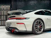 CONVERSION BODY KIT for PORSCHE 911 992.1 CARRERA 2019 - 2023 to 992.2 GT3

Set includes:
Front Bumper Assembly
Hood / Bonnet
Side Skirts
Rear Spoiler
Rear Bumper
Rear Diffuser
Muffler With Valves
Exhaust Tips

Material: Dry Carbon

NOTE: Professional installation is required