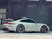 CONVERSION BODY KIT for PORSCHE 911 992.1 CARRERA 2019 - 2023 to 992.2 GT3

Set includes:
Front Bumper Assembly
Hood / Bonnet
Side Skirts
Rear Spoiler
Rear Bumper
Rear Diffuser
Muffler With Valves
Exhaust Tips

Material: Dry Carbon

NOTE: Professional installation is required