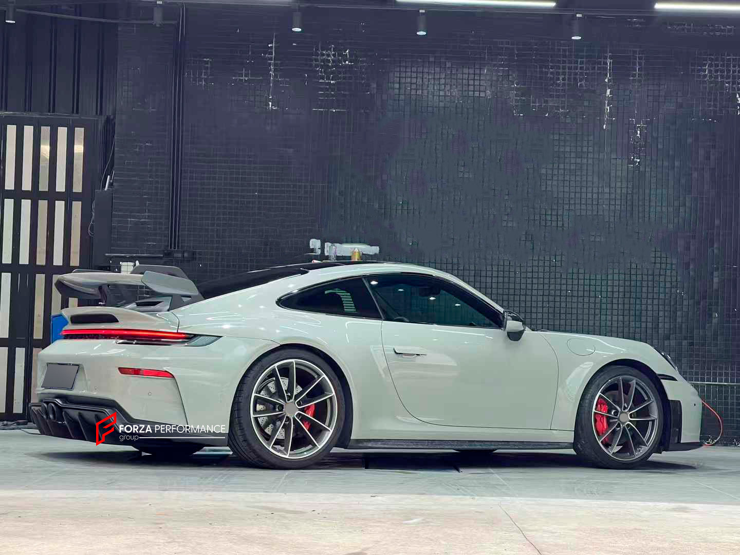CONVERSION BODY KIT for PORSCHE 911 992.1 CARRERA 2019 - 2023 to 992.2 GT3

Set includes:
Front Bumper Assembly
Hood / Bonnet
Side Skirts
Rear Spoiler
Rear Bumper
Rear Diffuser
Muffler With Valves
Exhaust Tips

Material: Dry Carbon

NOTE: Professional installation is required