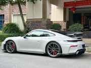 CONVERSION BODY KIT for PORSCHE 911 992.1 CARRERA 2019 - 2023 to 992.2 GT3

Set includes:
Front Bumper Assembly
Hood / Bonnet
Side Skirts
Rear Spoiler
Rear Bumper
Rear Diffuser
Muffler With Valves
Exhaust Tips

Material: Dry Carbon

NOTE: Professional installation is required