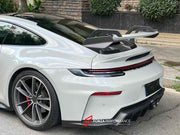 CONVERSION BODY KIT for PORSCHE 911 992.1 CARRERA 2019 - 2023 to 992.2 GT3

Set includes:
Front Bumper Assembly
Hood / Bonnet
Side Skirts
Rear Spoiler
Rear Bumper
Rear Diffuser
Muffler With Valves
Exhaust Tips

Material: Dry Carbon

NOTE: Professional installation is required