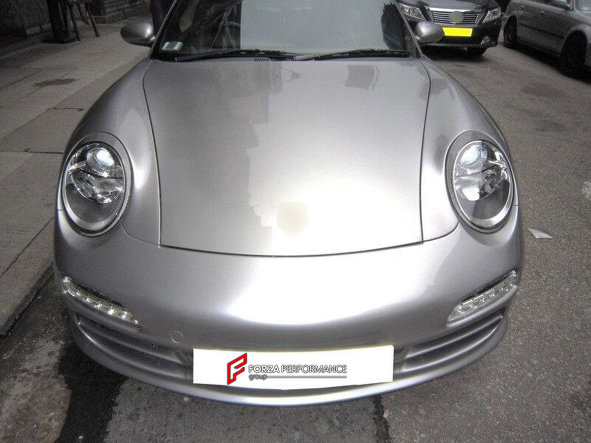 CONVERSION UPGRADE FACELIFT OLD TO NEW BODY KIT for Porsche 911 996 Carrera to 911 997
Set includes:

Front Bumper
Headlight
Front Fender
LED Fog Light
Signal Light
Material: Fiberglass

NOTE: Professional installation is required.