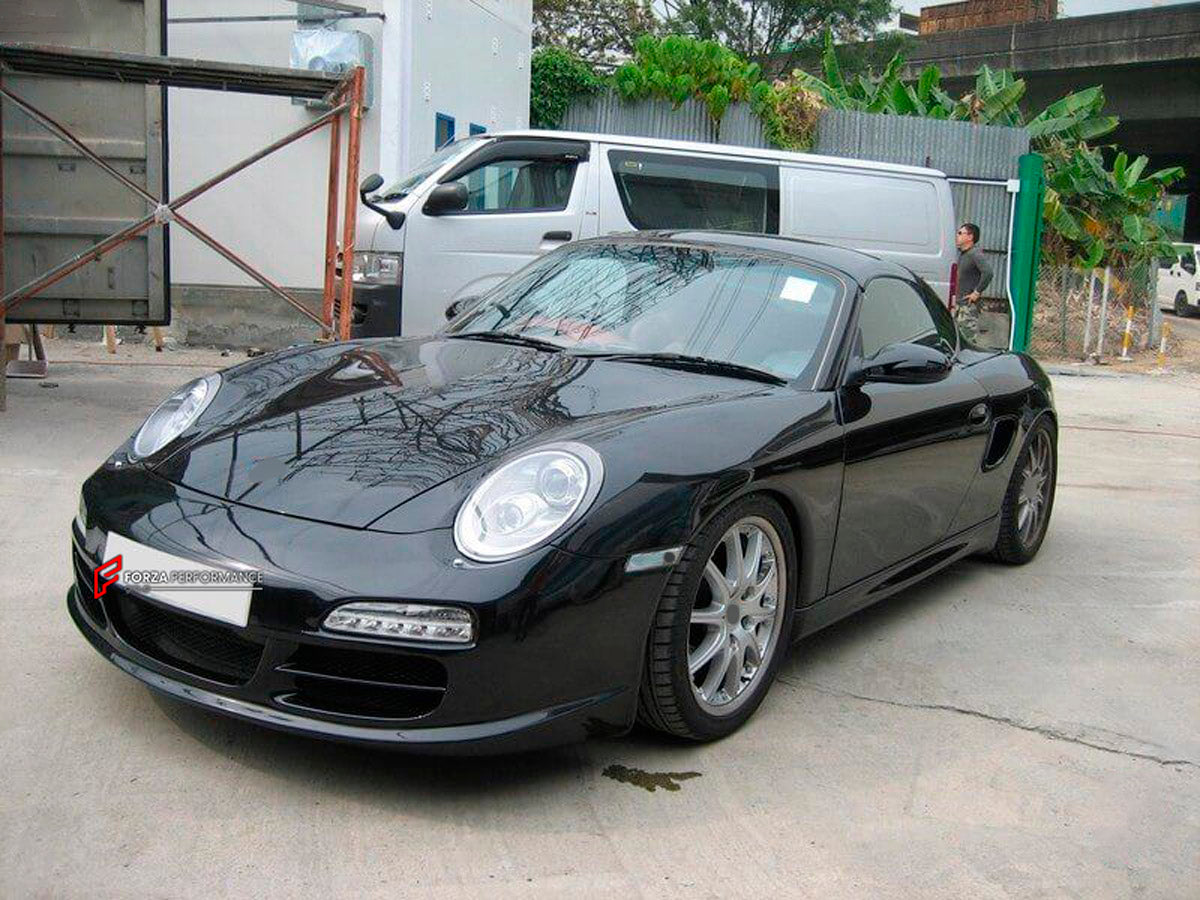 CONVERSION UPGRADE FACELIFT OLD TO NEW BODY KIT for Porsche Boxster 986 to BOXSTER 997
Set includes:

Front Bumper
Front Fender
Headlight
LED Fog Light
Signal Light
NOTE: Professional installation is required.