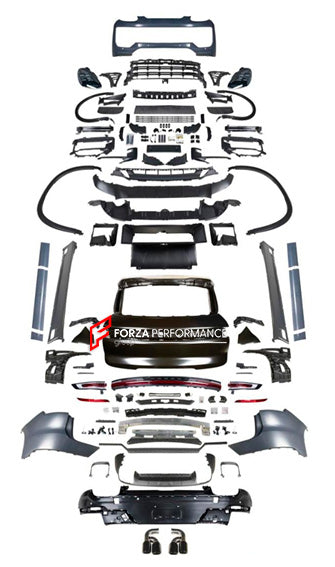CONVERSION BODY KIT for PORSCHE CAYENNE 958.1 2011 - 2014 to CAYENNE TURBO 9YO.2 2024

Set includes:

Front Bumper Assembly
Front Grille

Headlights
Fender Flares
Side Skirts
Fender Flares
Trunk
Taillights
Rear Bumper Assembly
Rear Diffuser
Exhaust Tips

Material: Carbon + Plastic

NOTE: Option of Black/Red Taillights, Short/Long Exhaust Tips are availabe. Professional installation is required.

Why “Contact Us for Pricing”?

We don’t display fixed prices because our goal is to offer you the most competitiv