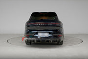 CONVERSION BODY KIT for PORSCHE CAYENNE 958.2 2015 - 2018 to 9Y0.2 TURBO GT 2023+

Set includes:

Front Bumper Assembly
Front Grille

Fender Flares
Side Skirts
Trunk
Tail Lights
Rear Bumper
Rear Diffuser

Exhaust Tips

Material: Plastic, Stainless steel.