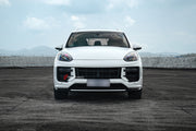 CONVERSION BODY KIT for PORSCHE CAYENNE 958.2 2015 - 2018 to 9Y0.2 TURBO GT 2023+

Set includes:

Front Bumper Assembly
Front Grille

Fender Flares
Side Skirts
Trunk
Tail Lights
Rear Bumper
Rear Diffuser

Exhaust Tips

Material: Plastic, Stainless steel.