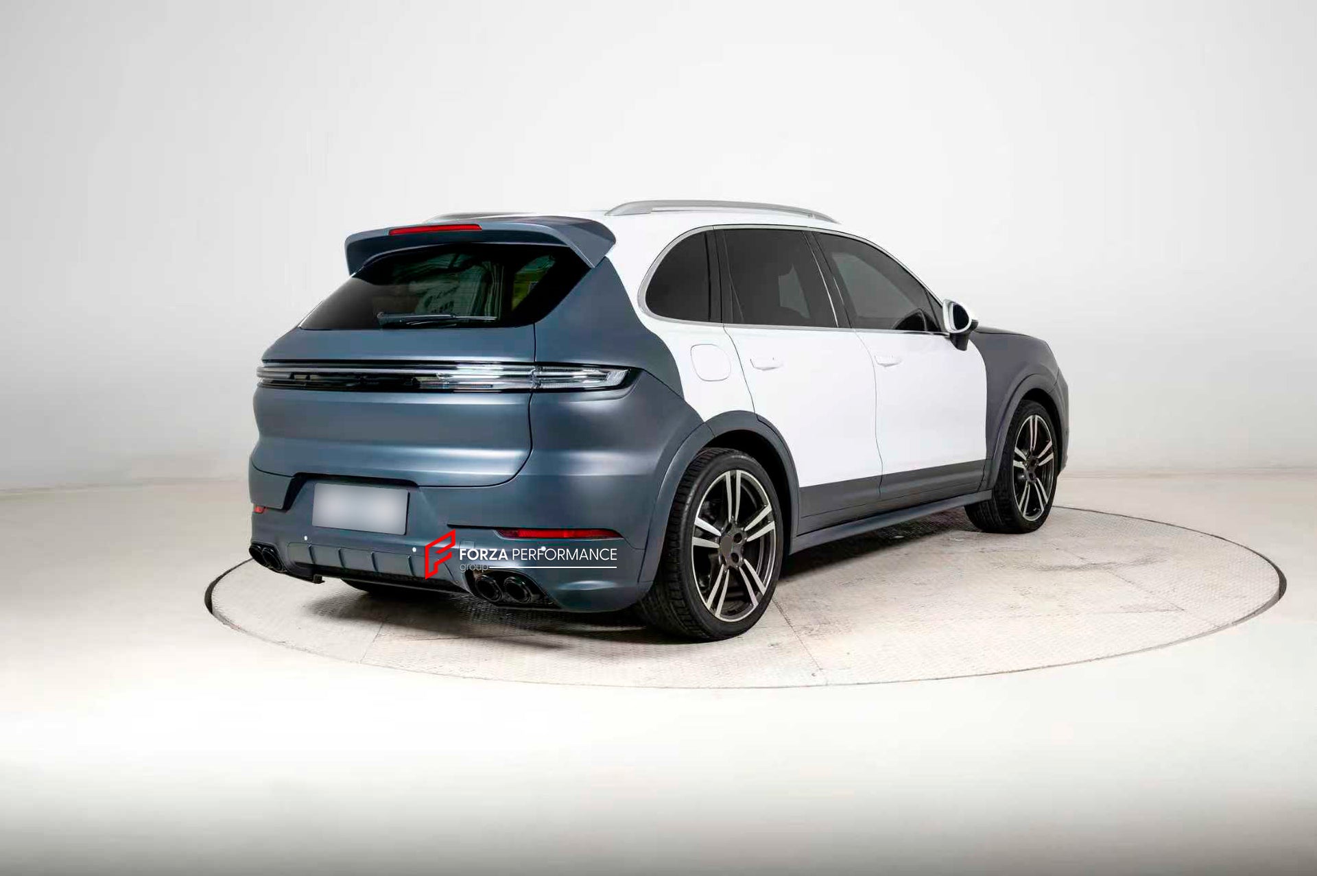 CONVERSION BODY KIT for PORSCHE CAYENNE 958.1 958.2 2011 - 2018 UPGRADE to 9Y0.2 2023+ FACELIFT

Set includes:

Front Bumper Assembly
Front Grille

Headlights
Hood Bonnet

Front Fenders

Front Fender Flares
Side Skirts
Roof Spoiler
Trunk
Tail Lights
Rear Bumper
Rear Diffuser

Exhaust Tips

Material: Plastic

NOTE: Professional installation is required.

Why “Contact Us for Pricing”?

We don’t display fixed prices because our goal is to offer you the most competitive deal possible. Product costs often decrea