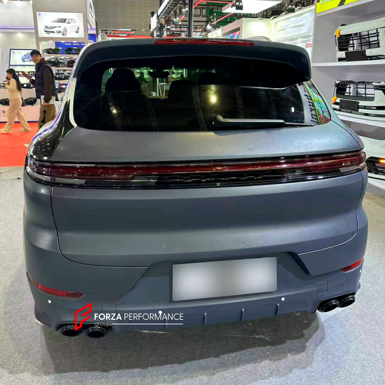 CONVERSION BODY KIT for PORSCHE CAYENNE 958.1 958.2 2011 - 2018 UPGRADE to 9Y0.2 2023+ FACELIFT

Set includes:

Front Bumper Assembly
Front Grille

Headlights
Hood Bonnet

Front Fenders

Front Fender Flares
Side Skirts
Roof Spoiler
Trunk
Tail Lights
Rear Bumper
Rear Diffuser

Exhaust Tips

Material: Plastic

NOTE: Professional installation is required.

Why “Contact Us for Pricing”?

We don’t display fixed prices because our goal is to offer you the most competitive deal possible. Product costs often decrea